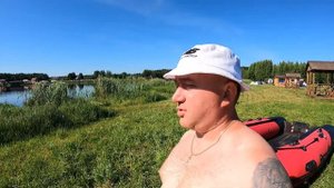 Рыбалка и отдых в Смоленской обл. р. Десна.Ловим плотву. Проверка мотора с новым транцем.
