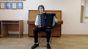 Гавриловец Иван, 15 лет, И. Пахельбель "Прелюдия и фуга до минор".