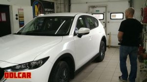 Установка бесключевого доступа и сигнализации StarLine S96 в Mazda CX-5