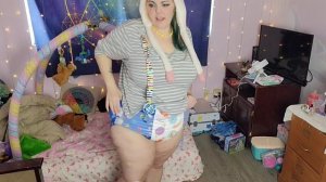 Plus Size Littles Review of Catstronaut Adult Diapers!