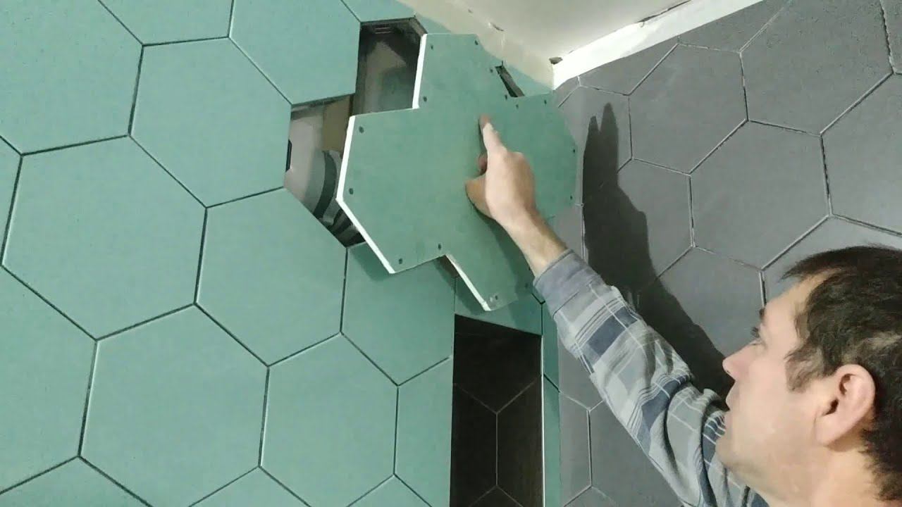 КАК сделать СамоДельНый скрытый Люк НевИдимка под плитку своими руками