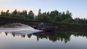 Сузуки 20 л.с. 4 тактный, обкатка