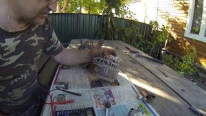 Ford Escape 3л.производим дефектовку генератора и ставим его на место.