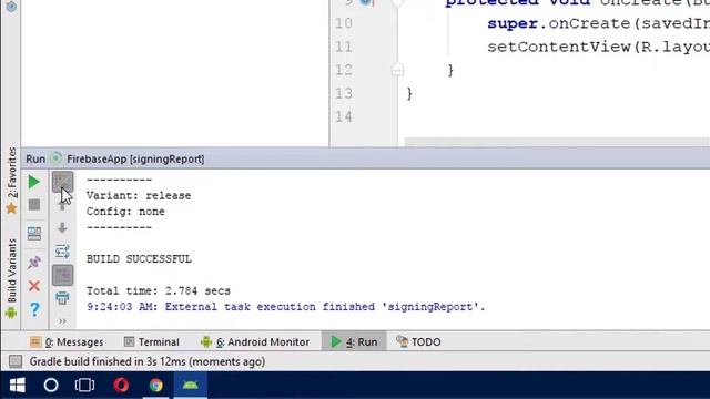 Android Studio Firebase Backend Tutorial #2 - Creating Firebase App Project