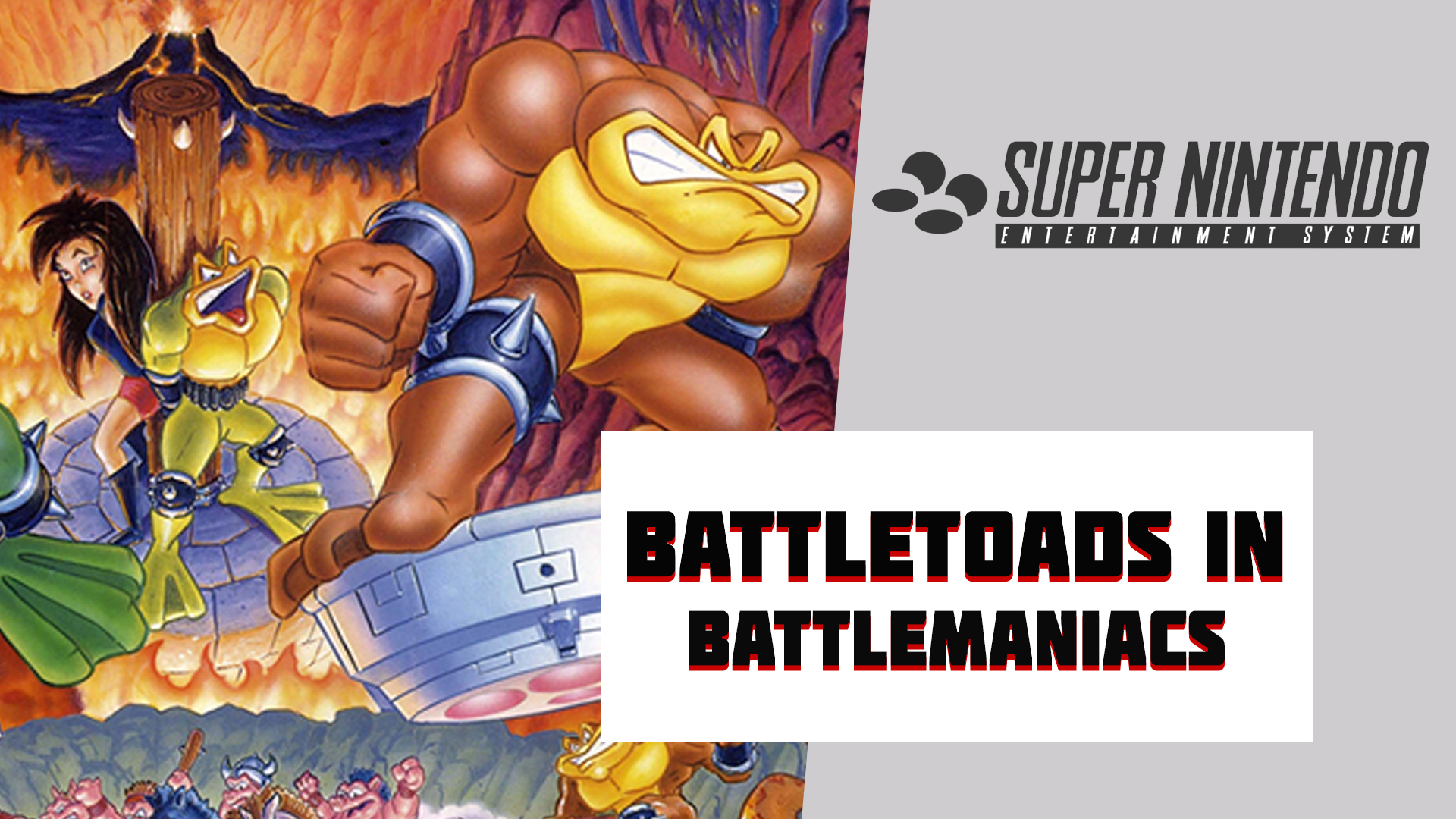 Battletoads in Battlemaniacs (SNES)