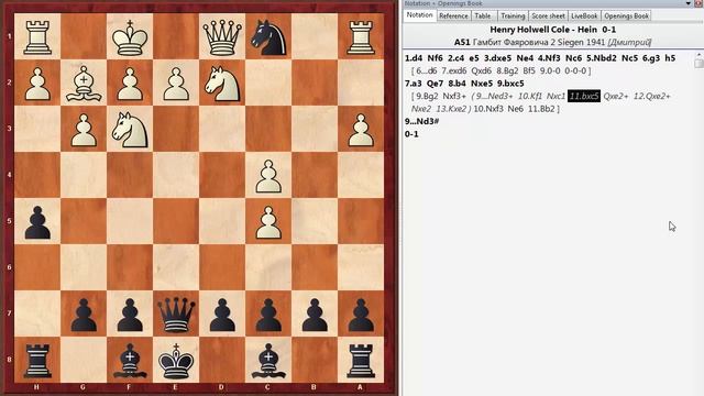 Ловушки в дебюте. Будапештский гамбит, гамбит Фаяровича смотреть онлайн