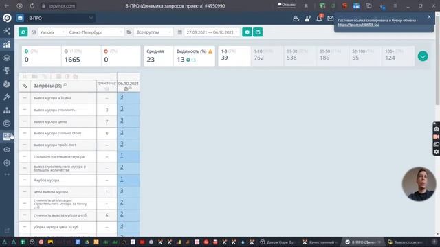 Доказательство 760 ВЧ ключей в топ-10 ⭐ РЕАЛЬНОЕ продвижение САЙТА смотреть онлайн