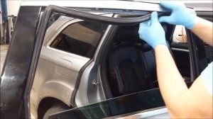 Audi Q7 rear door panel removal
