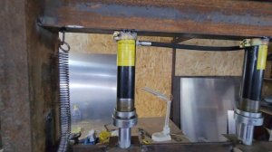 Мой самодельный листогиб  установил цилиндры 24т обзор работы?