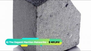 Top 10 Most Expensive Meteorites