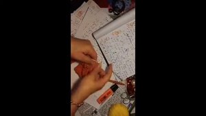Ажурный палантин с рукавами спицами часть 2  с 3 по 8 ряды