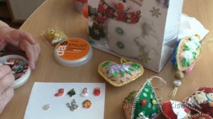 Новогодние игрушки из фетра своими руками