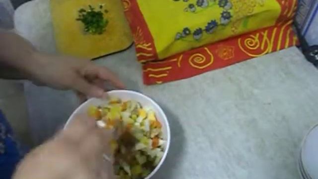 Салат -Лисья шубка.