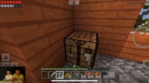 Строим БАШНЮ в Майнкрафте - КокаПлей Выживание в Minecraft PE с Родителями