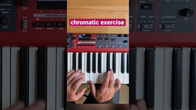 Piano Harmony Magic: Short & Nice Chromatic Exercise