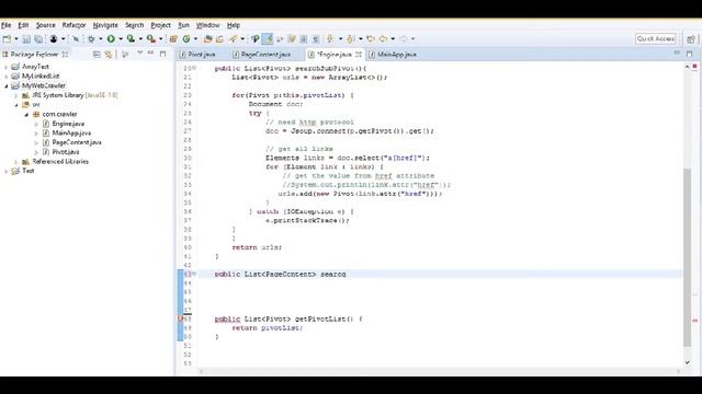 How to Develop a Simple Web Crawler in Java смотреть онлайн