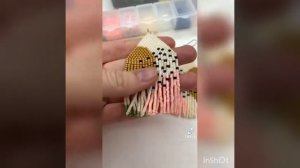 Трёх минутная сборка видео из ТТ каналов #бисер #подборки #handmade #тт #tiktok #jewelry #хобби