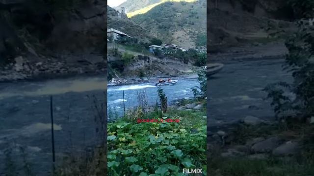 р. Джурмут,Рафтинг, Тляратинский район, Красоты Тляраты, р. Дагестан
