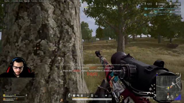 БЫЛО ЖЕЛАНИЕ ДАТЬ В ГОЛОВУ! ГАЛИЛ+ДРАГУНОВ. PUBG Battlegrounds. смотреть онлайн