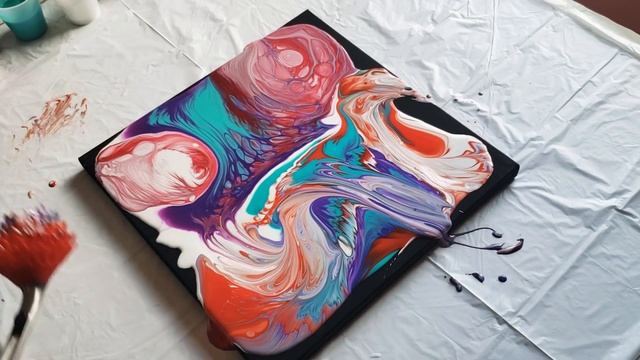 [332] What Making Those Odd Shapes & Big Juicy Cells?|Acrylic Pouring|Fluid Art #cells#acrylicpour смотреть онлайн