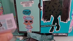 Обзор и Распаковка лол омг -  Кэндилишес.  LOL surprise OMG candylicious fashion doll WAVE 2