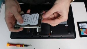 Замена жесткого диска на SSD. Toshiba Satellite C50-A-K9K