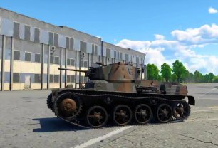 Бой на шведских танках Strv m/38 и Strv m/31 в локации морской терминал, War Thunder.