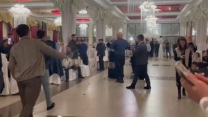 Кумыкско  - Чеченская свадьба  в Моздоке.