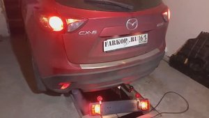 Установка фаркопа на Mazda CX-5 2011-2017 г. в компании Фаркоп161. Leader-plus арт. M308-A