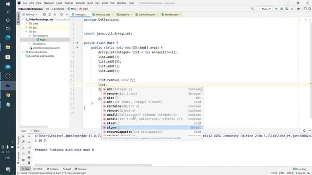 Java урок - 18.2.1 Коллекции. ArrayList