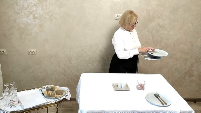 Правила прибирання використаного посуду та приборів