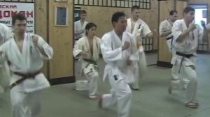 Макс Дедик и Вениамин Гармаев - Мастер-класс - Кихон - культура каратэ