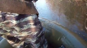 снимаем сеть 35-ка толстая леска 3 м высота