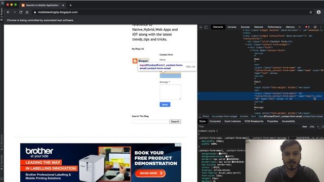 Python Selenium Tutorial #2 - Locating Elements in HTML DOM