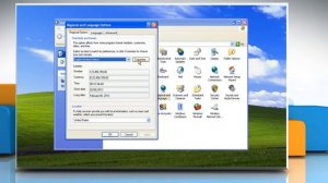 How to change the date format in Windows® XP