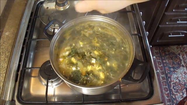 Зеленый борщ.Рецепт приготовления.Калорийность 43,18ккал/100гр.