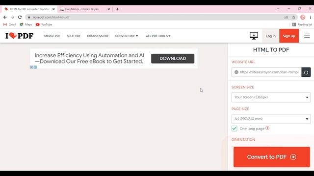Cara Ubah HTML ke PDF смотреть онлайн