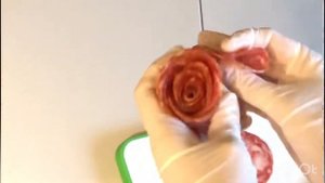 Мастеркласс. Роза из колбасы