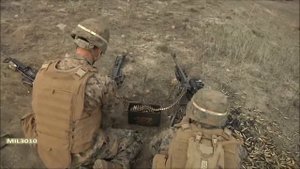 Пулемет М240 Смена ствола, легко и просто  Морская пехота США