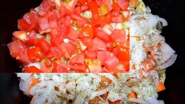 Овощное РАГУ в мультиварке) нужно только НАРЕЗАТЬ! смотреть онлайн
