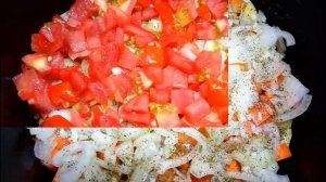 Овощное РАГУ в мультиварке) нужно только НАРЕЗАТЬ!
