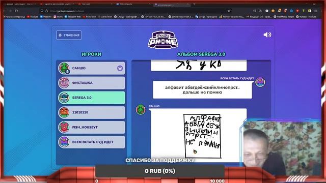 Годзилла рисованная. Оценка каналов. Сан Чё стрим. смотреть онлайн