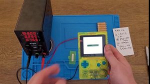 Game Boy Pocket Retro Modding IPS Screen - Battery Life Test