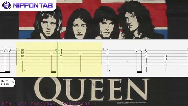 【Guitar TAB】「Bohemian Rhapsody」Fingerstyle / Acoustic Arrangement〚Queen〛tutorial & Tab譜