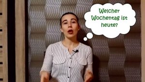 Die Wochentage. Дни недели на немецком языке