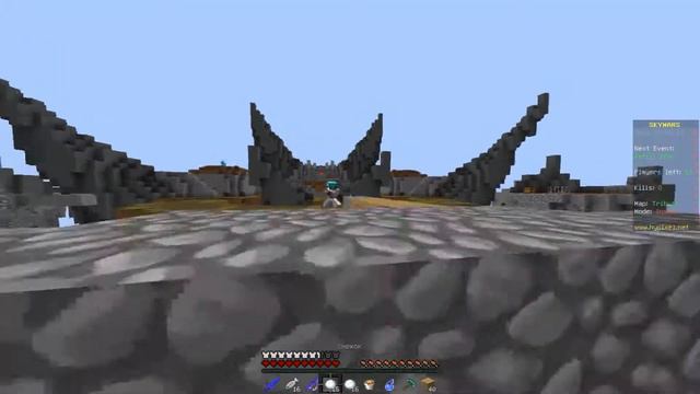 Minecraft Sky Wars: #22 ИГРОК НИЧЕГО НЕ ПОНЯЛ! КАК ТУТ ЖЕ СЛИЛСЯ! СКАЙ ВАРС смотреть онлайн