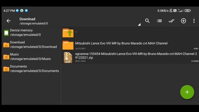 How To Install Mitsubishi Lancer Evolution Vlll Car Mod In BUSSID || Bus Simulator Indonesia Car Mo