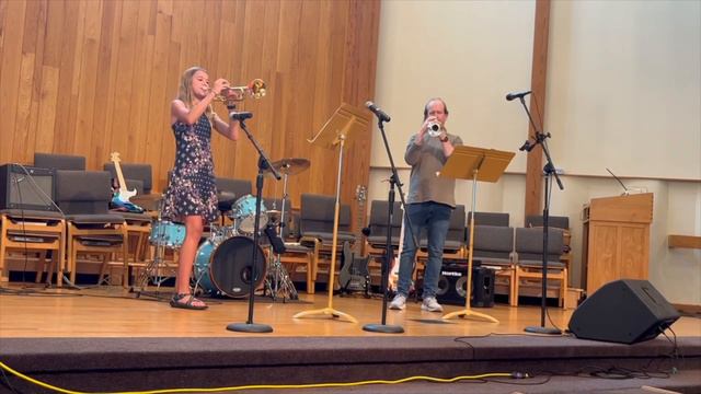 Trumpet Duet at the Spring Concert 2023 смотреть онлайн