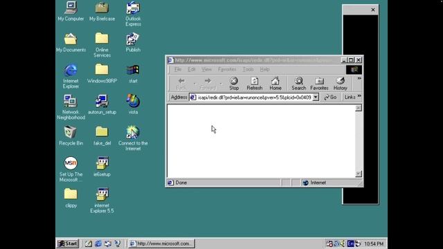 Install Internet explorer 5.5 and 6 through web in Windows 98 in 2023 смотреть онлайн