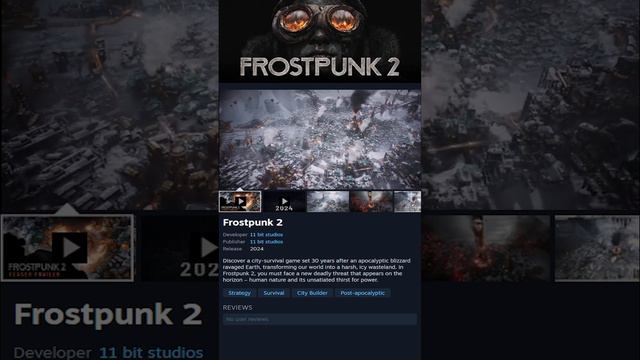 Frostpunk 2 New or Trending Game